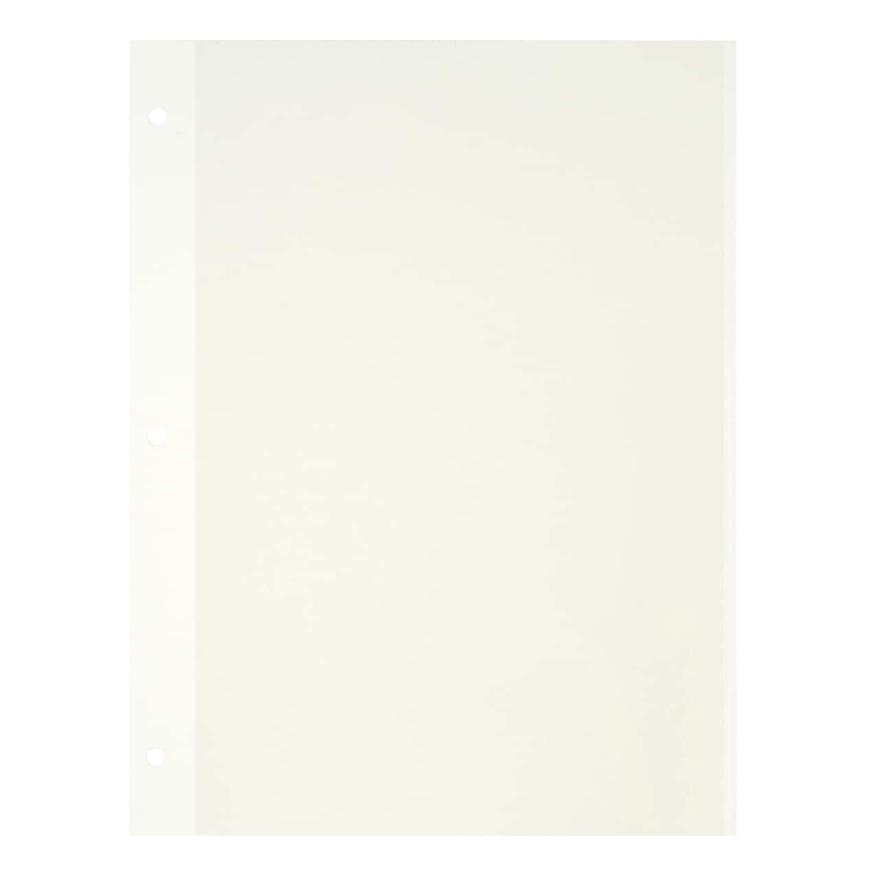 8" x 10.5" White Photo Album Refills by Recollections®